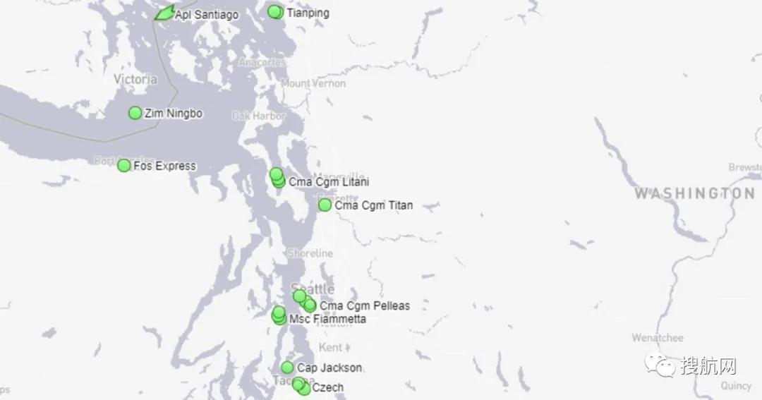 80艘集裝箱船等待泊位！美國港口旺季來臨，擁堵加??！