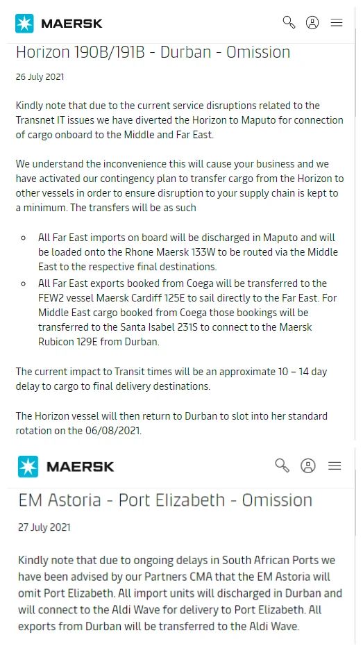 該國多個港口宣布不可抗力！船公司宣布跳港