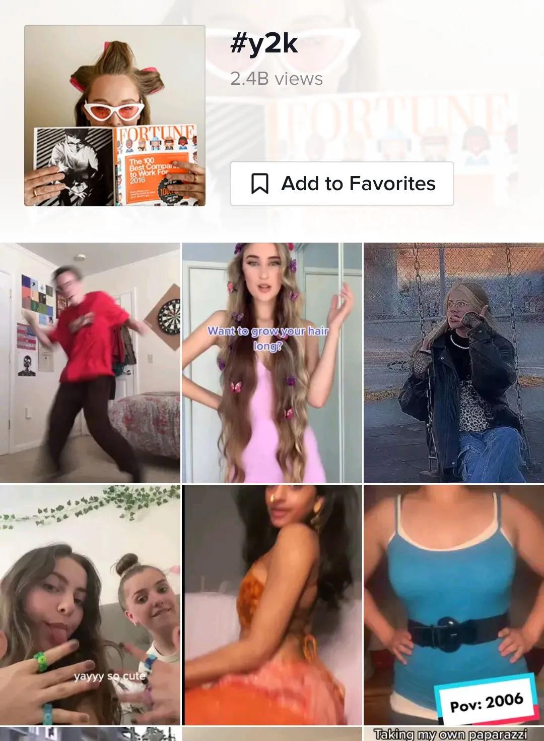 搜索量增加450%，歐美掀起Y2K千禧風(fēng)