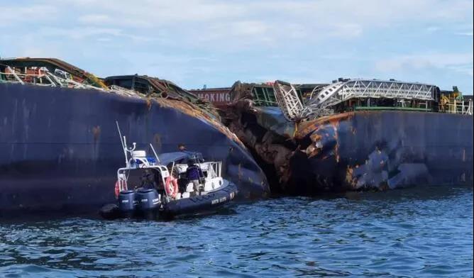 一艘滿載中國貨物的集裝箱船發(fā)生碰撞，曾掛靠上海/寧波/深圳，貨主注意！