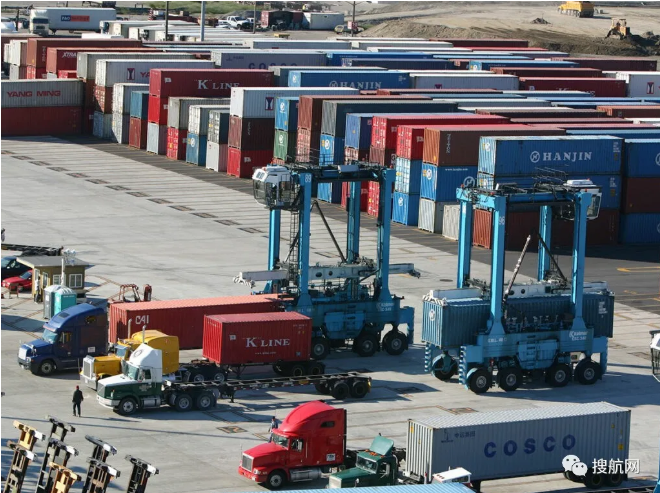 貨物運到內(nèi)陸進行最終清關(guān)和提貨，美西港口為緩解擁堵想新招