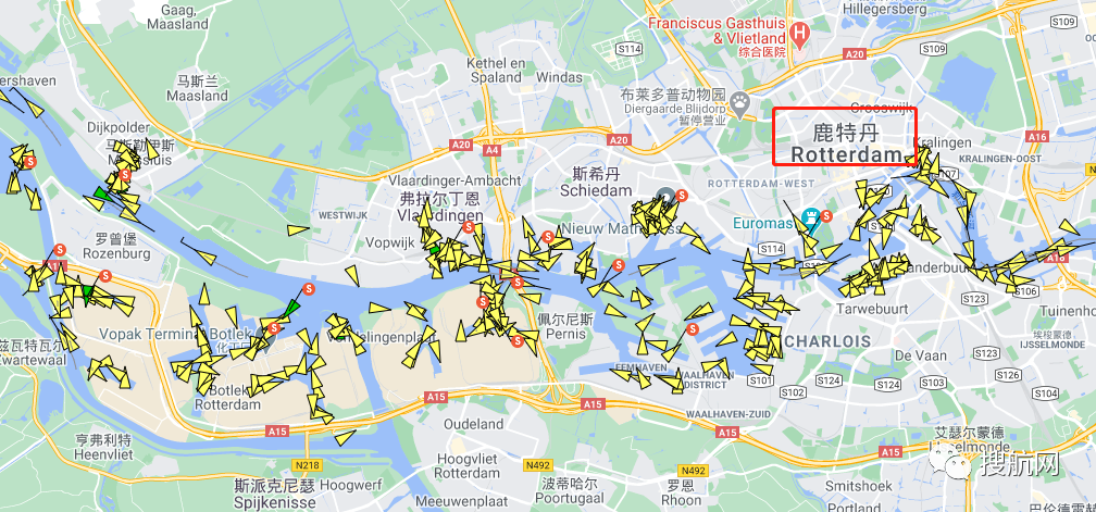 歐洲主要大港擁堵蔓延至內(nèi)陸航道，駁船大量延誤而空班