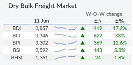 干散貨運(yùn)市場(chǎng)將迎“火熱”夏季  