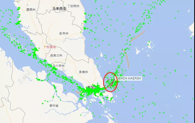 船期延誤，馬士基一集裝箱船駛往鹽田途中2位船員確診