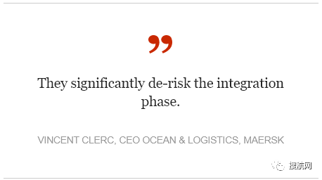 馬士基加速發(fā)展物流和收購，每年以至少10％的速度增長