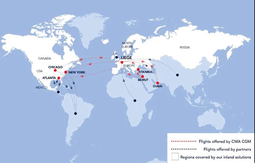 達飛擴大航空貨運業(yè)務(wù)范圍，新增3個目的地 