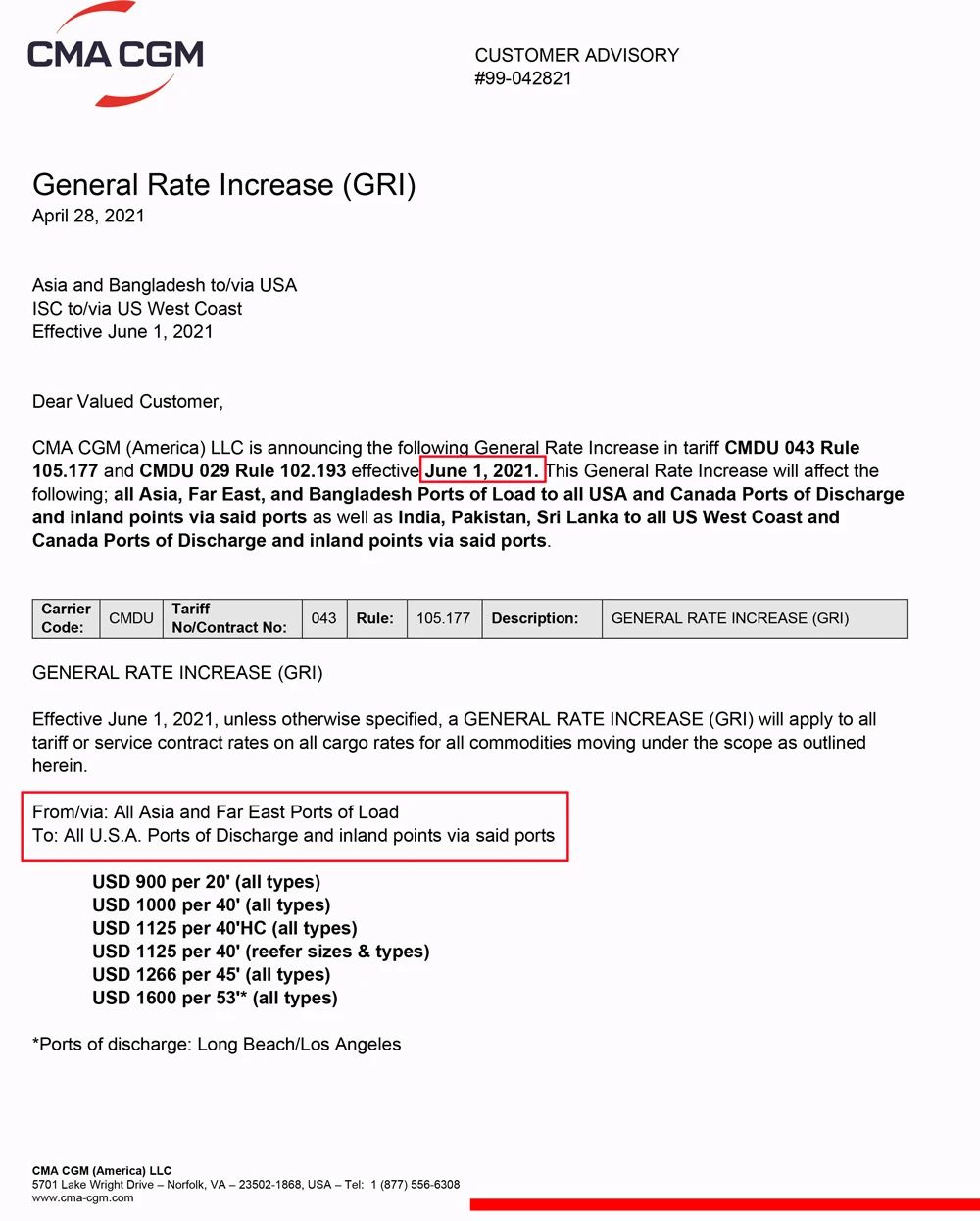 最新通知！各大船公司調(diào)漲收費(fèi)?。ǜ焦倬W(wǎng)英文截圖，可直接發(fā)給客戶?。?
