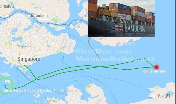 事故丨數(shù)個(gè)集裝箱損壞！一艘集裝箱船與散貨船相撞！