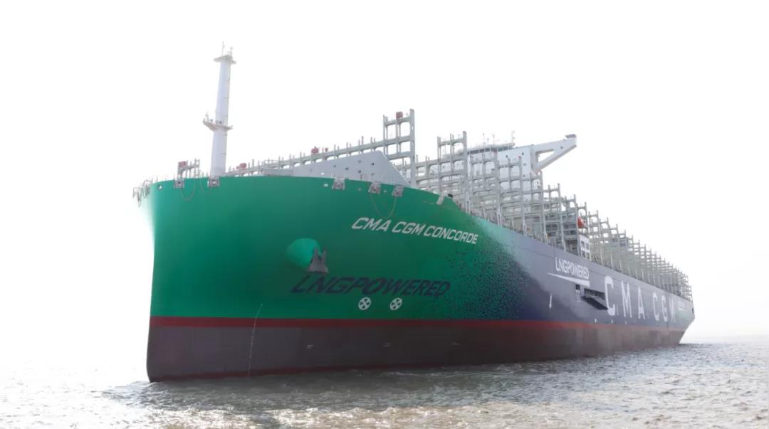 23000TEU“達(dá)飛協(xié)和”號交付，達(dá)飛已運(yùn)營14艘LNG動(dòng)力集裝箱船 