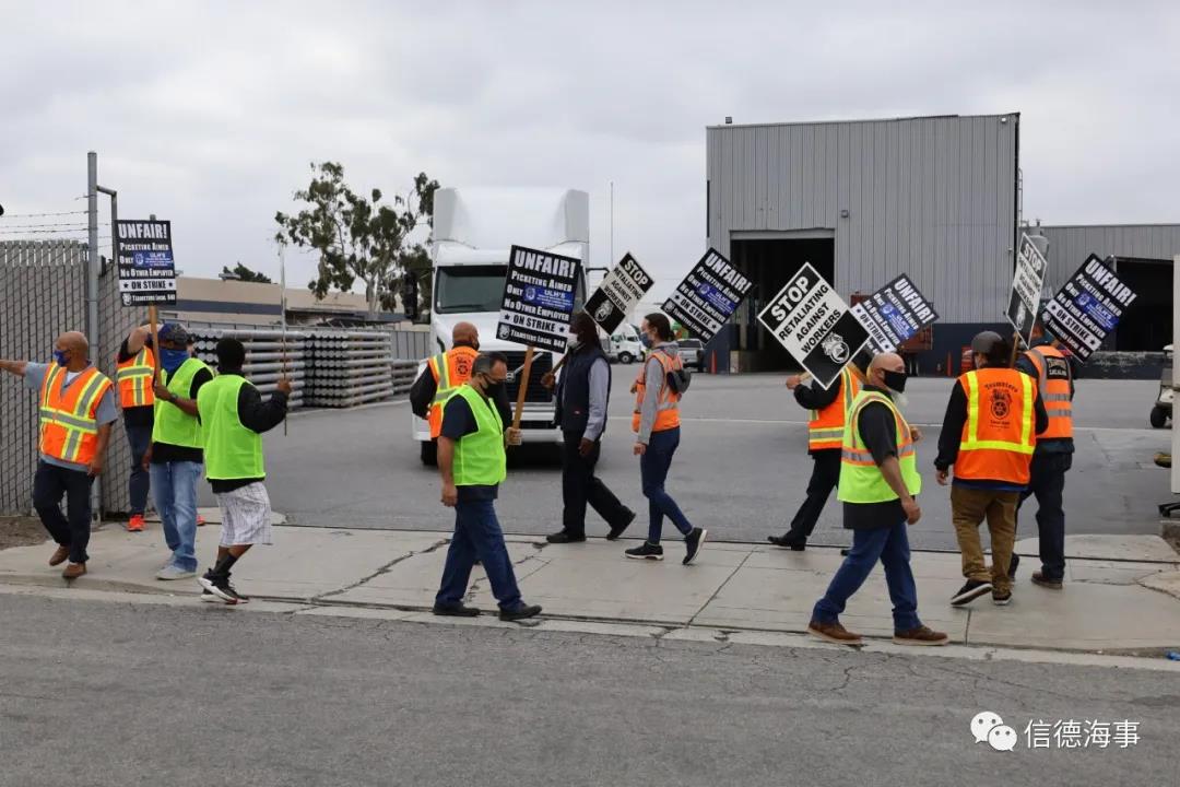 北美多港口工人罷工，港口擁堵進(jìn)一步惡化，集裝箱運(yùn)費(fèi)創(chuàng)紀(jì)錄！ 