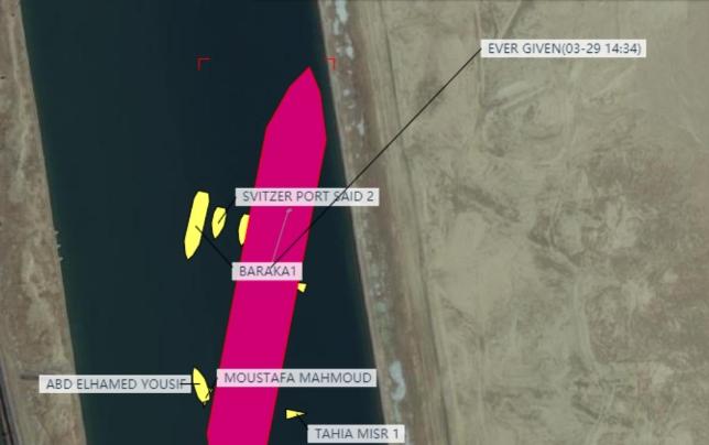 長(zhǎng)賜輪正在移動(dòng)，擱淺這幾天的影響有多大   