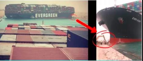 這起曠世擱淺, 或因機艙停電所致，船東恐將面臨巨額索賠！