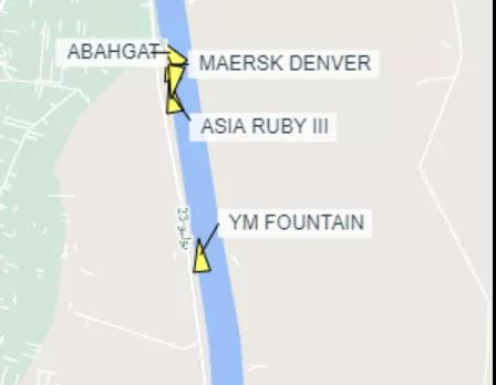 出大事了！巨型集裝箱蘇伊士運(yùn)河擱淺，致雙向航道封鎖