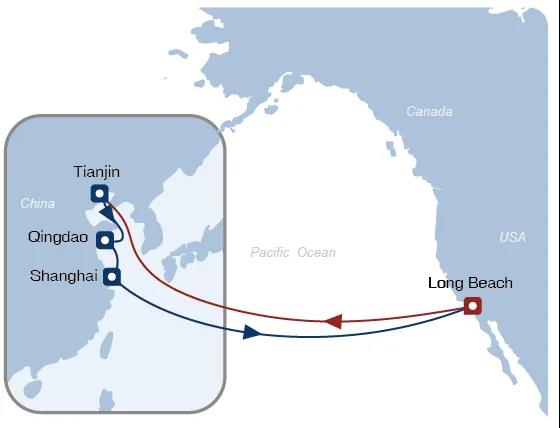 中遠(yuǎn)?？仡A(yù)計(jì)前三季度凈利104.83億美元！新推出兩條“美線直客特快專線”