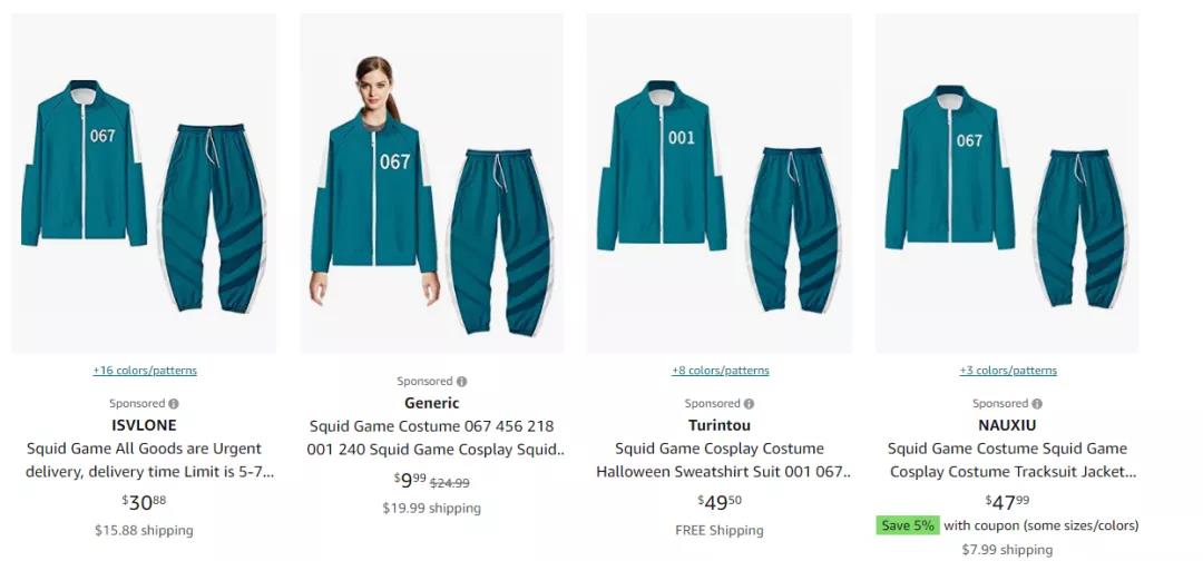 魷魚(yú)游戲火爆全球！賣(mài)家們蹭頂流賣(mài)爆款，從此迎娶白富美？