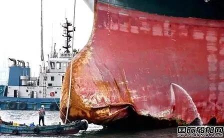 大修40天換了船艏？這艘大船“整容”完畢復(fù)出首航！受損狀況曝光