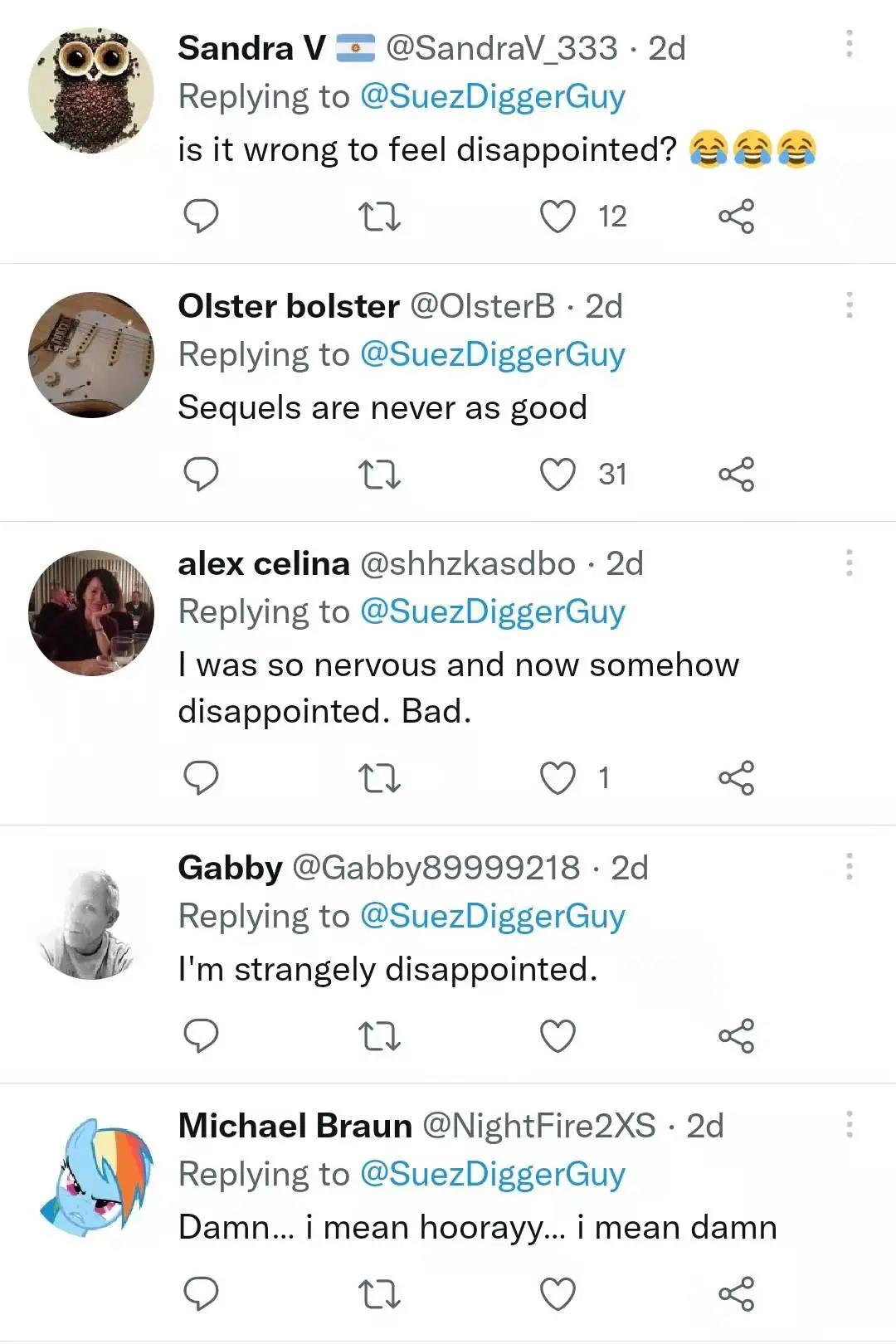 長賜號(hào)再回蘇伊士運(yùn)河，網(wǎng)友評(píng)論更精彩 