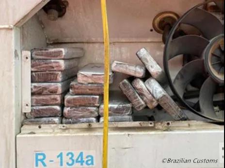 巴西已成“毒窩”！MSC被嚇跑，無(wú)限期停止該國(guó)多式聯(lián)運(yùn)！...船舶注意防范！