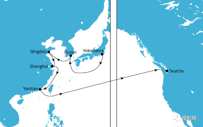 突發(fā)！馬士基一集裝箱船大量集裝箱丟失，曾掛靠鹽田/上海/青島，滿載中國貨物