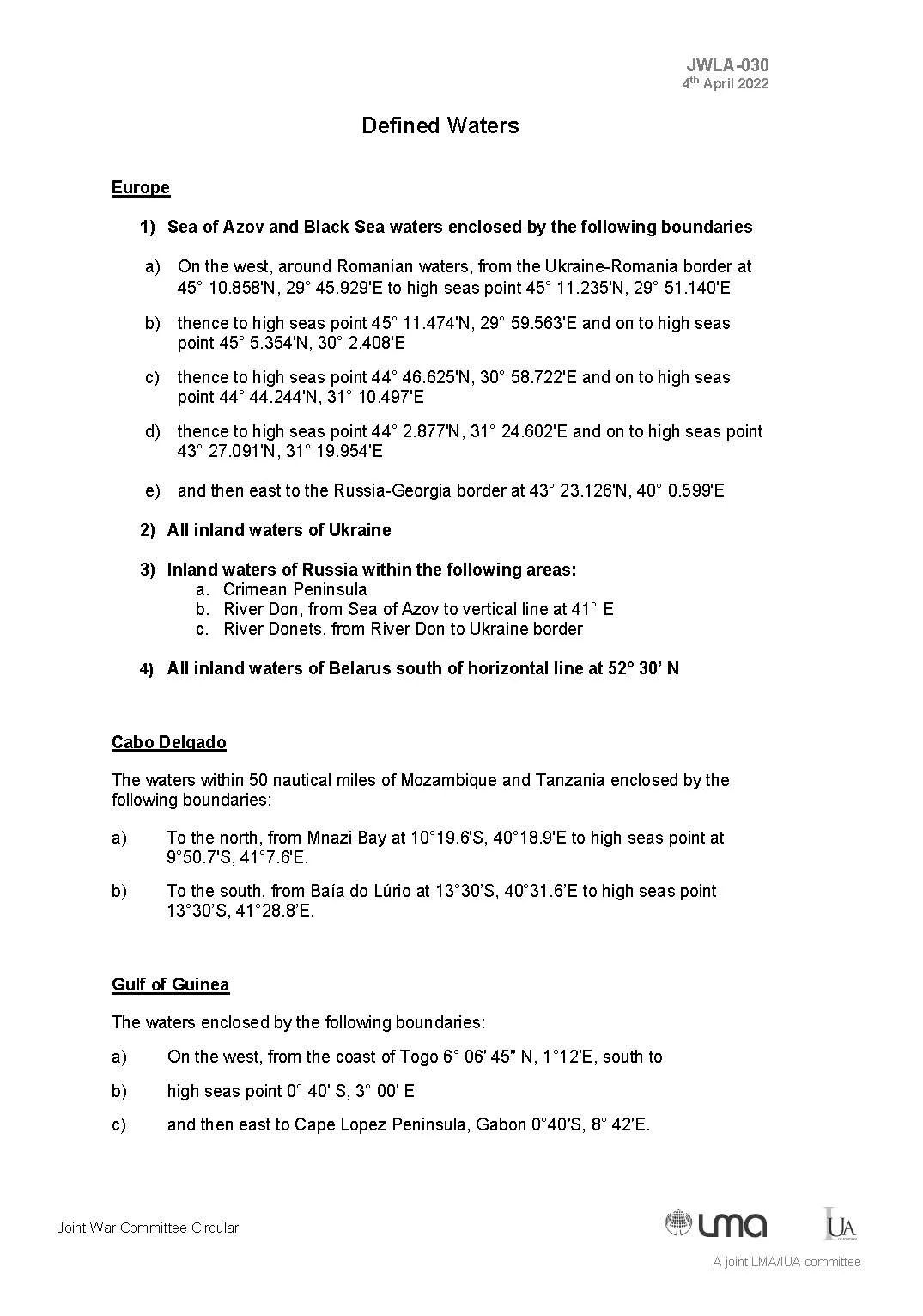 突發(fā)！JWC將俄羅斯所有水域劃為“戰(zhàn)區(qū)”！