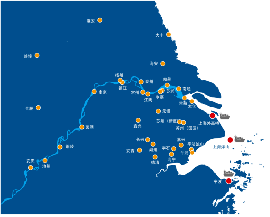 有了這張“通行證”，包你橫行長(zhǎng)三角港口群