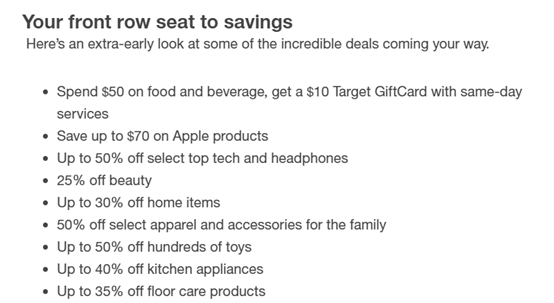 叫板亞馬遜！Target搶先推出Deal Days大促