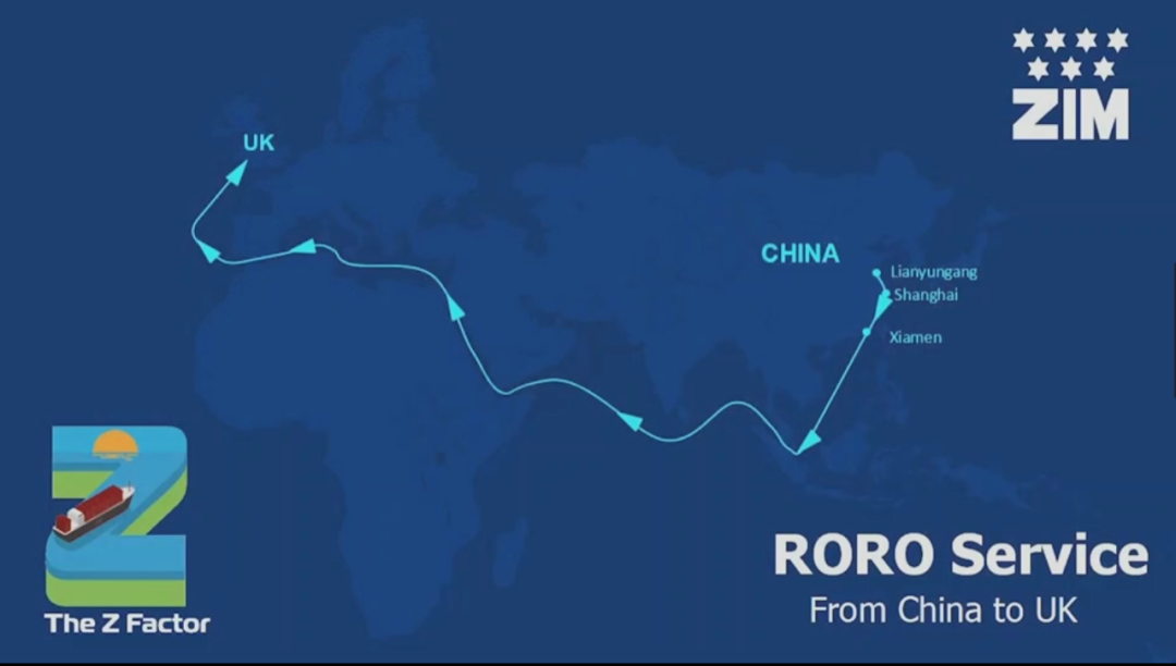 前天，ZIM高價長租一艘滾裝船RORO，跟中國關(guān)系重大？