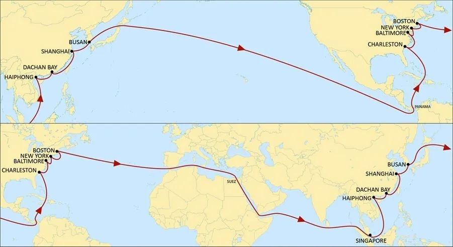 航線快訊！MSC推出一條全新美東直航服務(wù)！預(yù)計7月21日首航