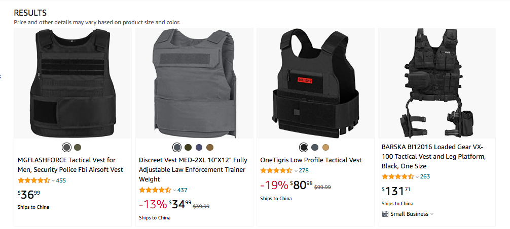 訂單已排到11月！防彈衣商家連夜趕制