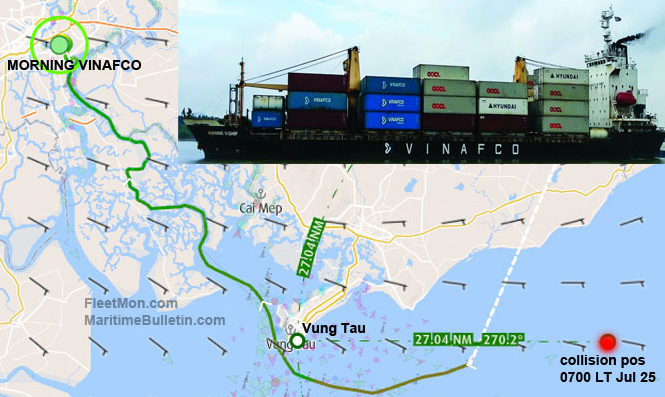 突發(fā)！一SMX散貨船在釜山與漁船相撞，船期或延，約一周前曾掛靠我國(guó)港口！