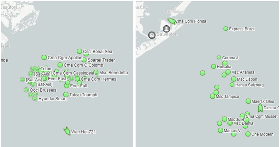 北美港口外積壓船舶增加，再次接近創(chuàng)紀(jì)錄水平