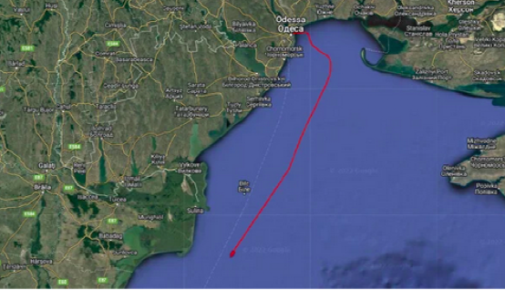 第一艘裝載谷物的散貨船離開烏克蘭，保費(fèi)非常高