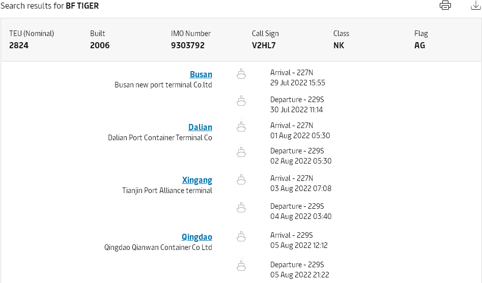突發(fā)！一集裝箱船與中國貨船相撞，貨船沉沒，曾掛靠大連/天津新港/青島港
