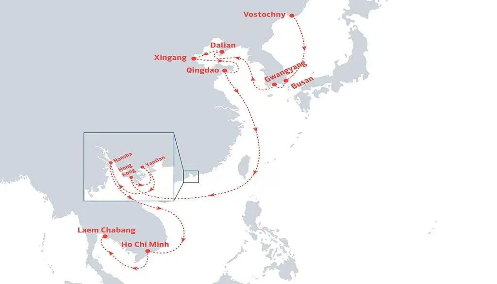 突發(fā)！一集裝箱船與中國貨船相撞，貨船沉沒，曾掛靠大連/天津新港/青島港