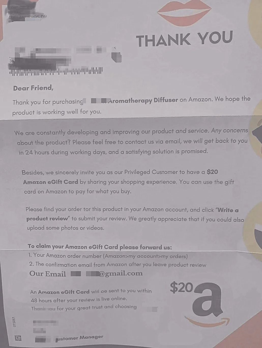 海外媒體曝光：又一深圳大賣涉嫌以禮品卡誘導(dǎo)評(píng)論