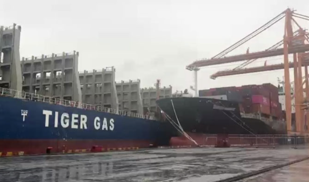 突發(fā)事故！一艘中國貨船在越南港口先撞船再撞岸吊！船舶被扣押