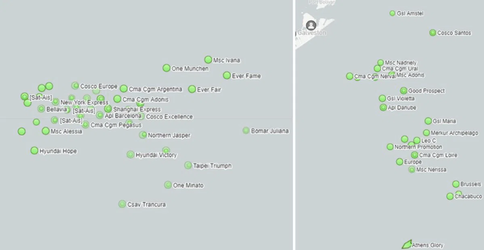 幾乎清零！洛杉磯/長(zhǎng)灘港外集裝箱船排隊(duì)數(shù)量降至兩年來最低水平