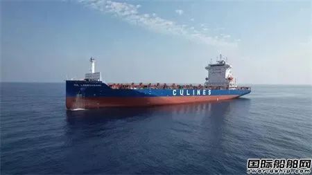 收官！黃埔文沖交付中聯(lián)航運(yùn)第4艘1900TEU集裝箱船