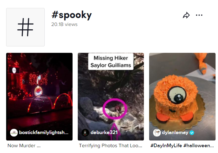 TikTok萬(wàn)圣節(jié)標(biāo)簽這么用，還怕不火？