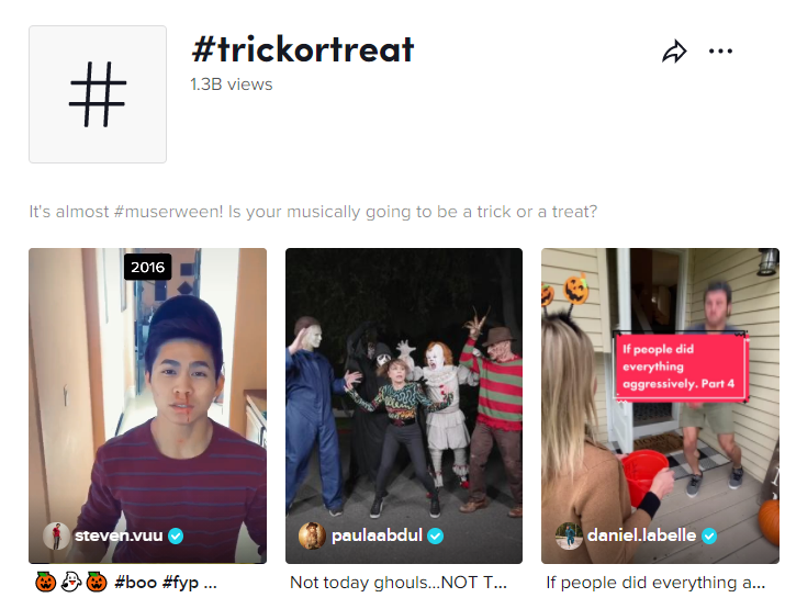 TikTok萬(wàn)圣節(jié)標(biāo)簽這么用，還怕不火？