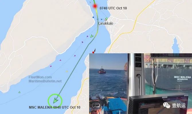 事故！MSC一艘集裝箱船航行途中發(fā)生故障，船期面臨延誤