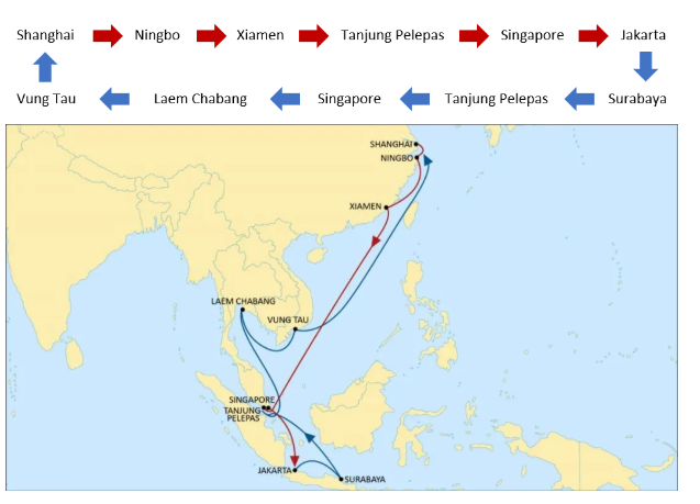 MSC亞洲區(qū)域內(nèi)航線大調整！