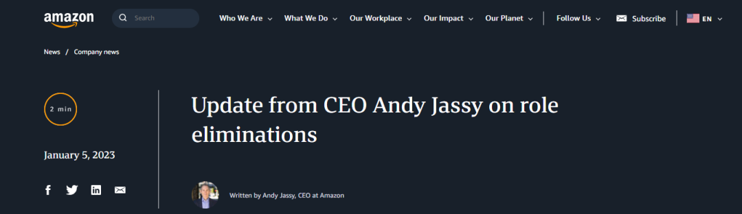 一夜間沒(méi)工作，亞馬遜裁員1.8W+！賣家：“活下去”就有希望