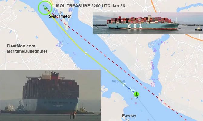 突發(fā)！一艘滿載中國貨物的超大型集裝箱船發(fā)生故障，船期嚴(yán)重延誤