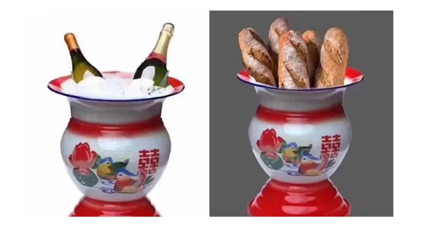 中國痰盂在亞馬遜當(dāng)“傳統(tǒng)水果籃”高價售賣！單個接近幾百元人民幣！