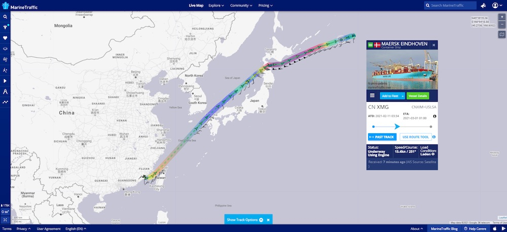 突發(fā)！馬士基箱船數(shù)百個貨柜落水！鹽田/廈門港出口家具/服裝/電子產(chǎn)品/炊具和玩具的貨主注意了