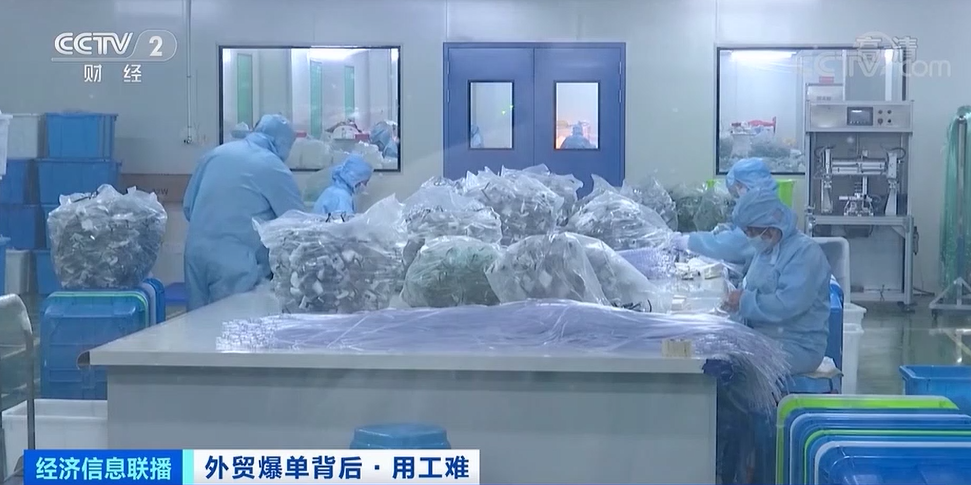 外貿(mào)爆單，出口創(chuàng)新高！爆單背后用工難，外貿(mào)企業(yè)心有余力不足