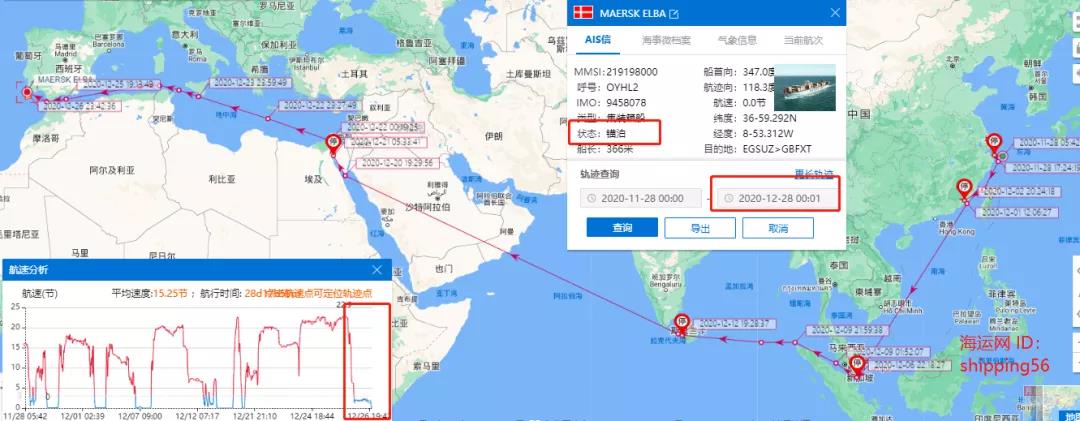 突發(fā)！馬士基一大型集裝箱船機(jī)艙失火！曾掛靠國內(nèi)多個(gè)港口