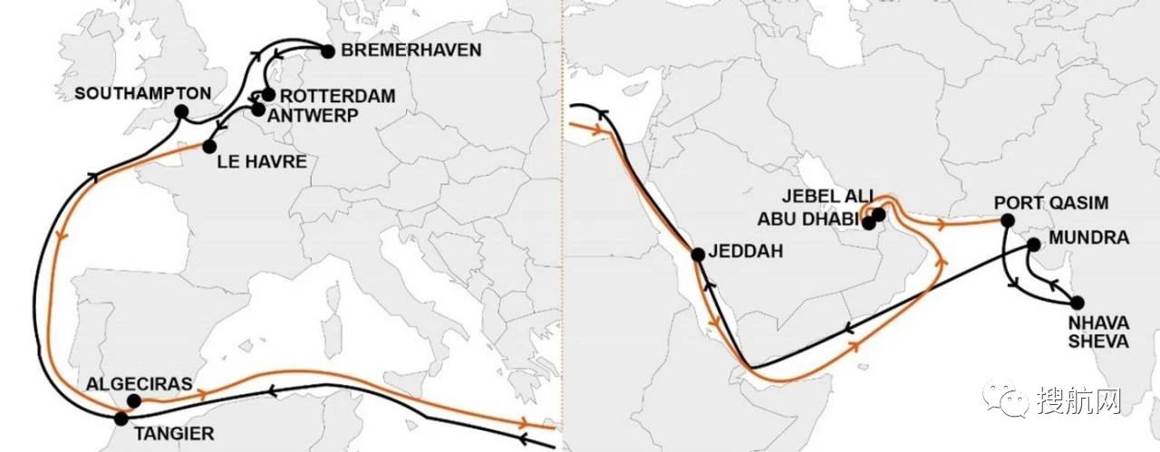 最新！THE聯(lián)盟、中遠(yuǎn)、達(dá)飛集團(tuán)宣布1月航線調(diào)整及新停航計劃
