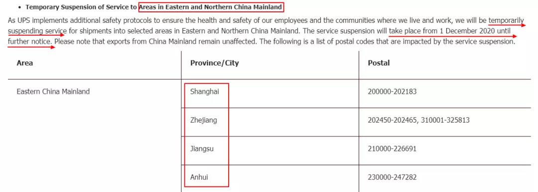 還能出貨嗎？UPS暫時停止向中國部分地區(qū)提供服務(wù)，DHL緊急暫停部分國家進(jìn)出口服務(wù)！